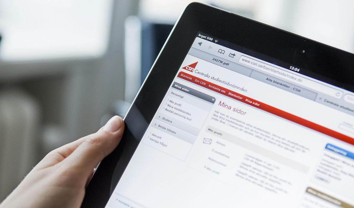 
Den 1 januari 2021 var svenskarna skyldig staten 241 miljarder kronor i studieskulder. Foto: CSN                                            