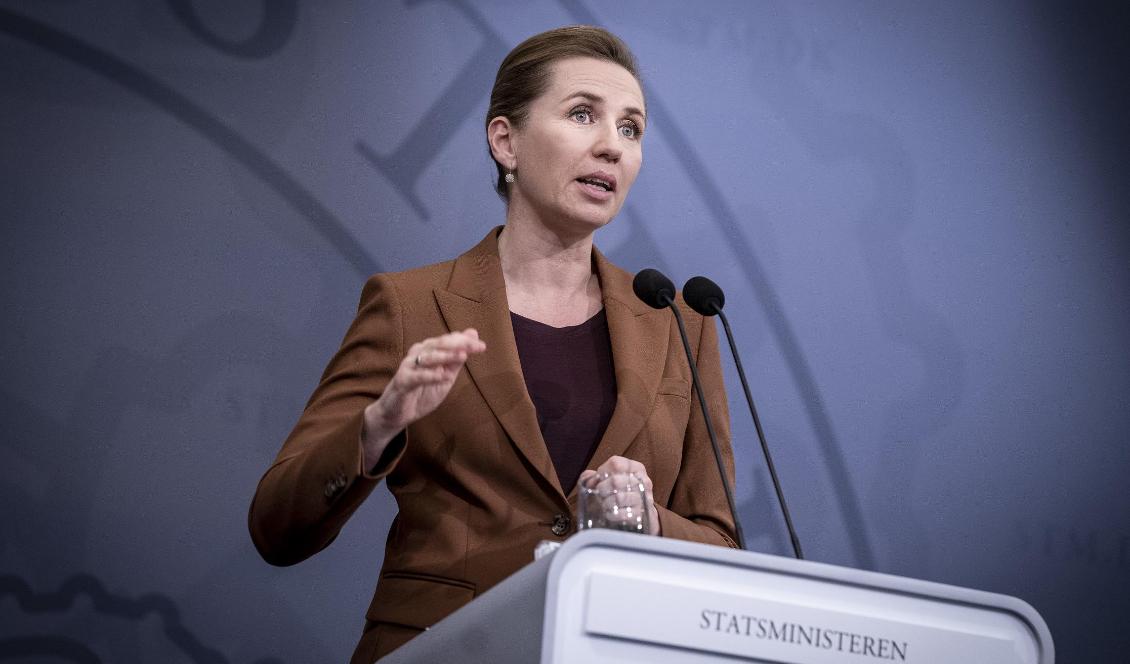 Statsminister Mette Frederiksen (S). Foto: Liselotte Sabroe/Ritzau Scanpix/TT