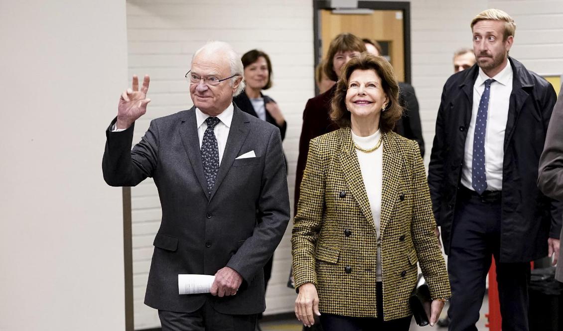 Sveriges kungapar. Foto: Björn Larsson Rosvall/TT/Arkivbild