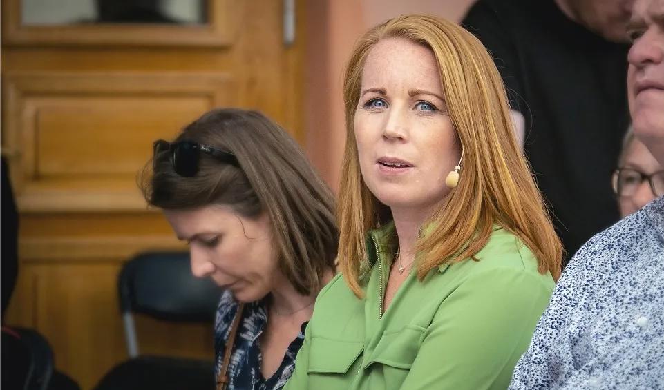 Annie Lööf blev politikens ”Kalle bakom”, hon kom aldrig med i matchen, menar Lotta Gröning. Foto: Bilbo Lantto