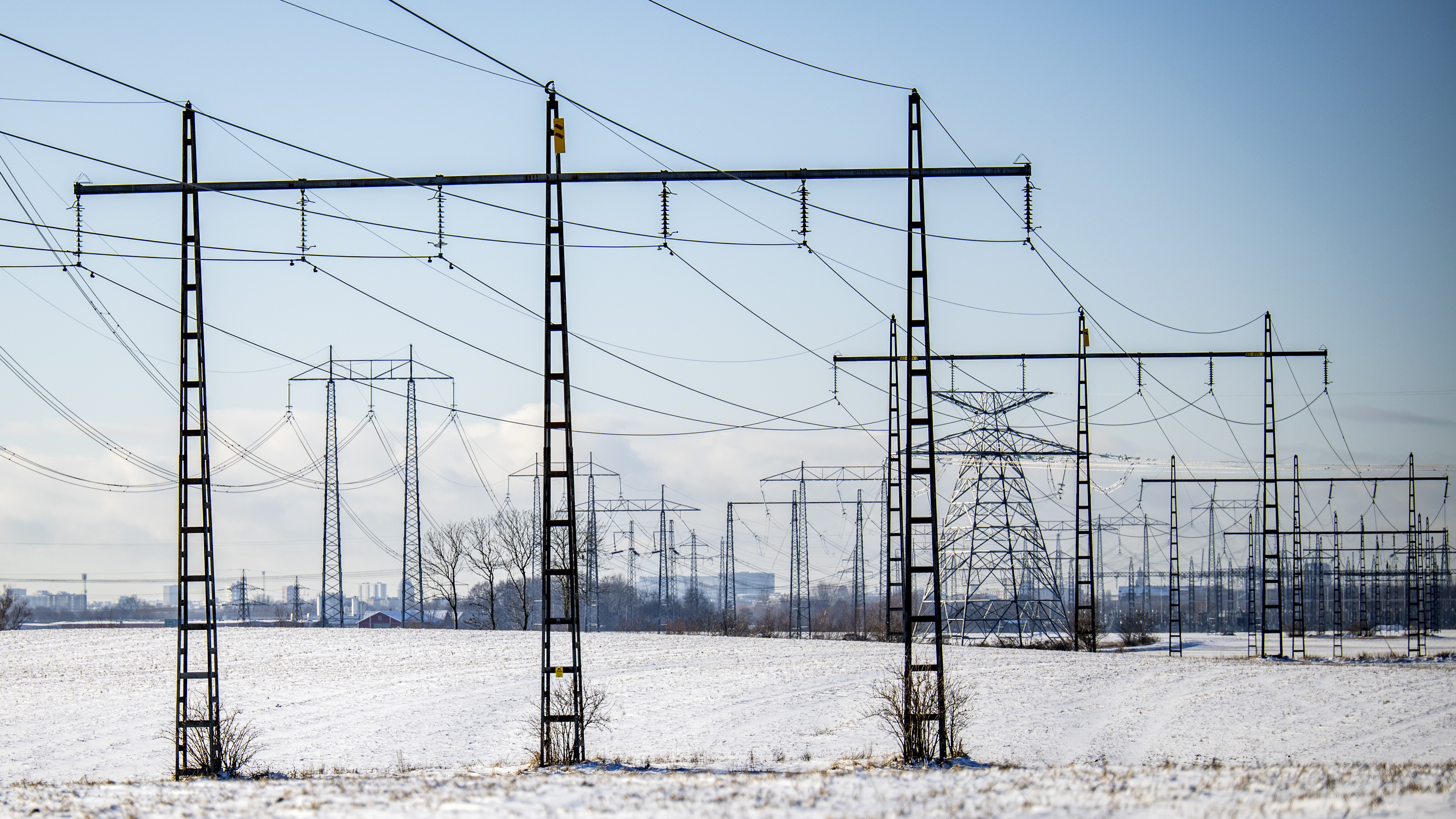 Elledningar. Arkivbild. Foto: Johan Nilsson/TT