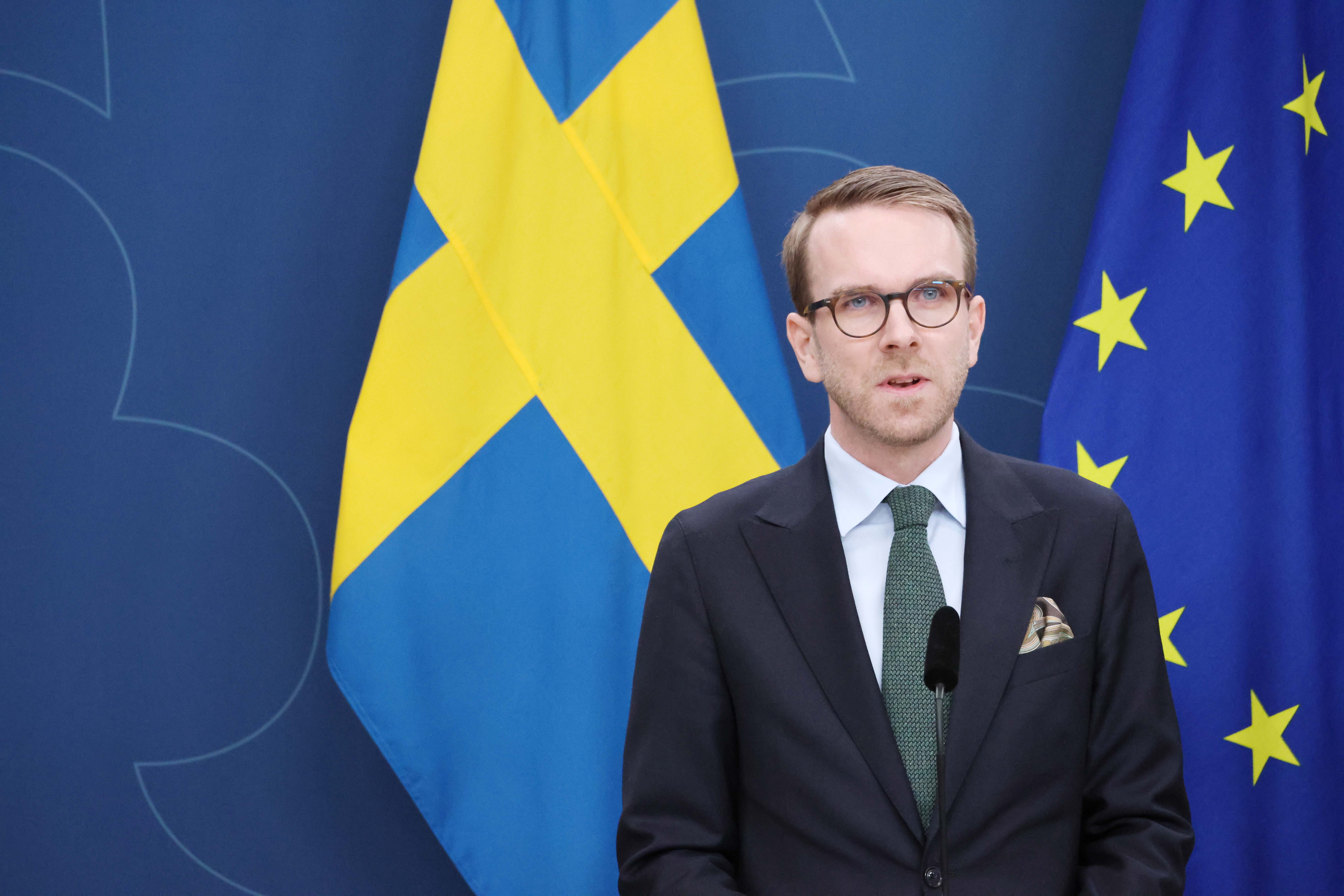 Infrastruktur- och bostadsminister Andreas Carlson. Foto: Regeringskansliet