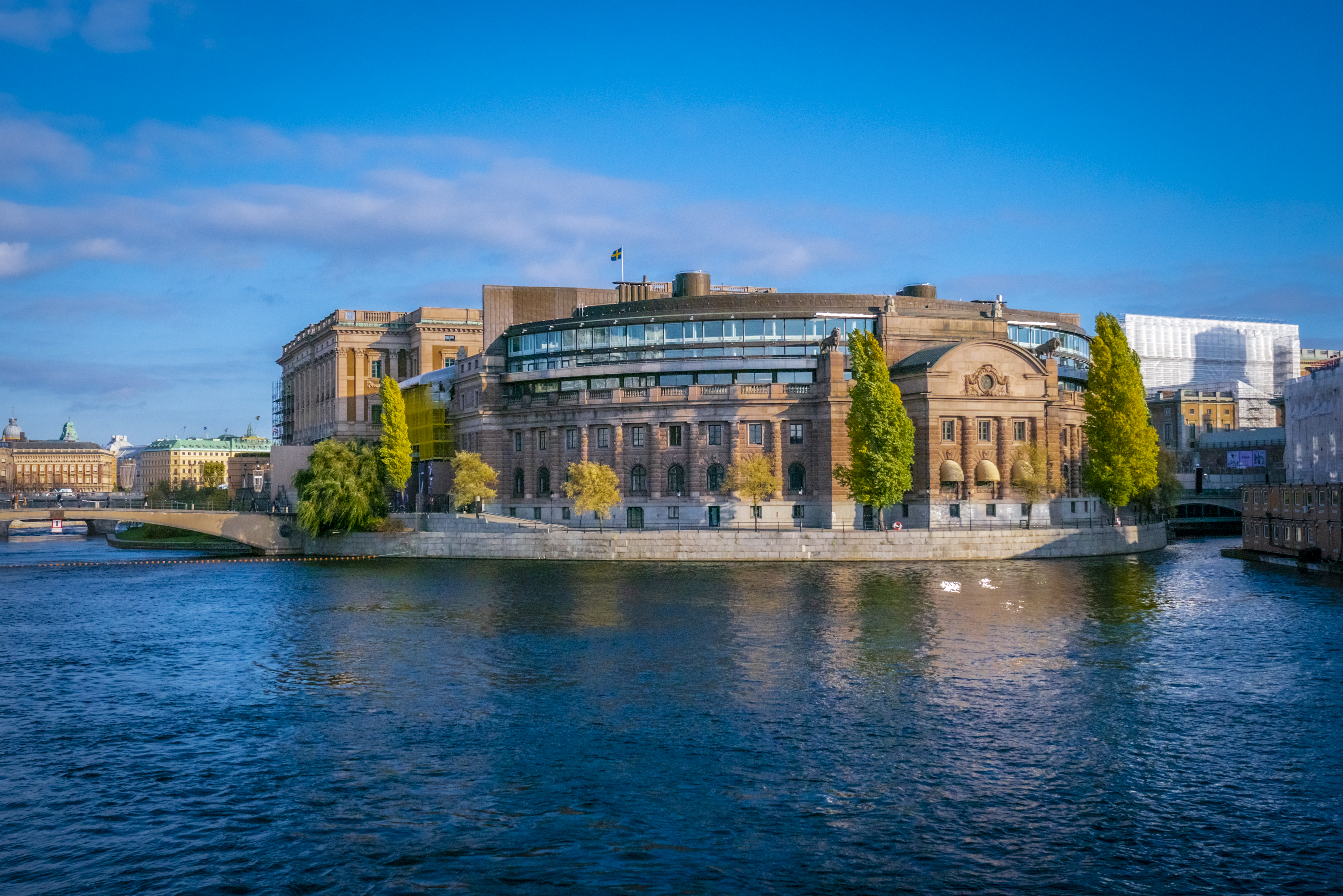 Riksdagen. Foto: Bilbo Lantto