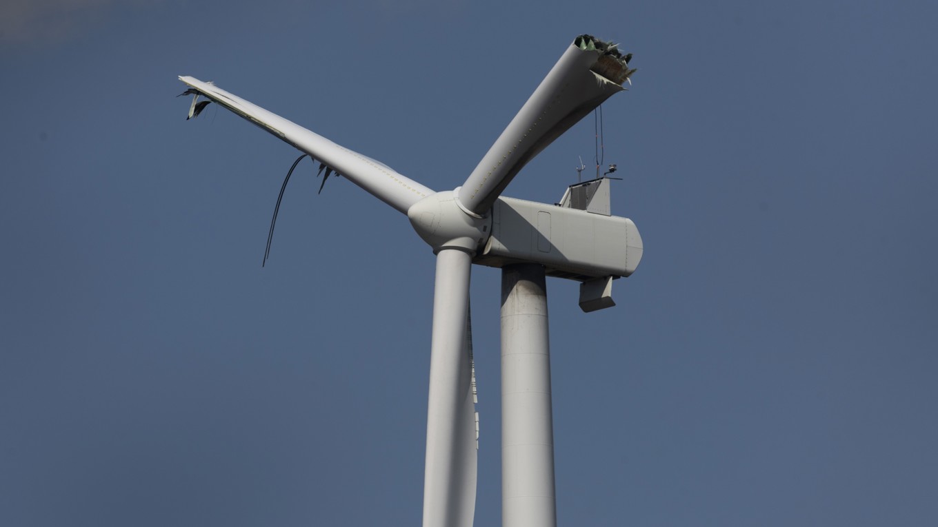 Idag går många vindkraftsbolag i konkurs. Är detta ett resultat av tidigare glädjekalkyler? Foto:
Scott Olson/Getty Images