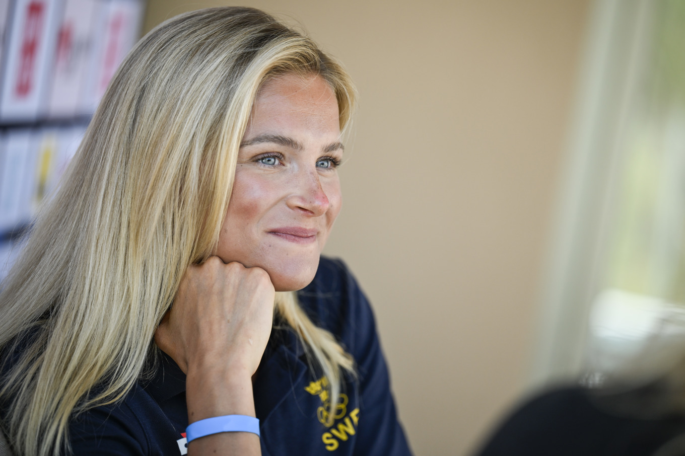 Längdskidåkaren Frida Karlsson. Foto: Pontus Lundahl/TT