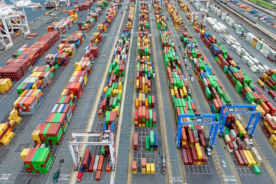 Containerhamn i Baltimore. USA är ett av de länder som inte förbundit sig till de nya utsläppsreglerna. Foto: Jim Watson/AFP via Getty Images