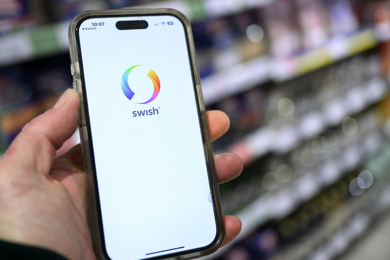 Betaltjänsten Swish ligger nere. Akrivbild Foto: Henrik Montgomery/TT