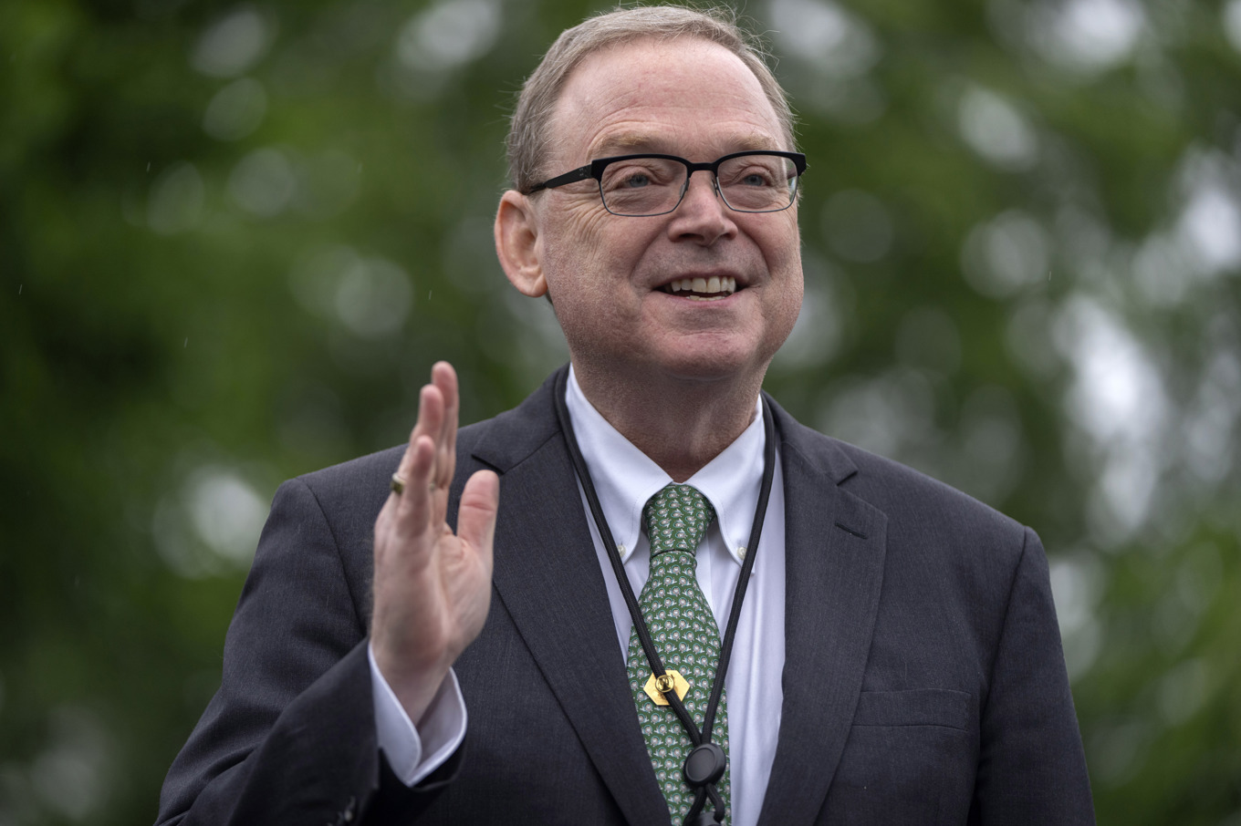Kevin Hassett är Vita husets ekonomiska rådgivare. Arkivbild. Foto: Mark Schiefelbein/AP/TT