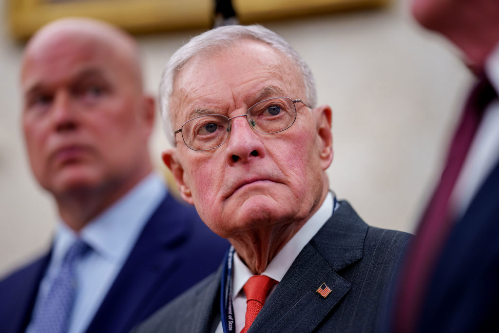 USA:s sändebud till Ukraina, Keith Kellogg, befarar att risknivå har höjts i kriget efter Ukrainas drönarattack mot Rysslands bombflyg den 1 juni. Foto: Andrew Harnik/Getty Images/arkiv