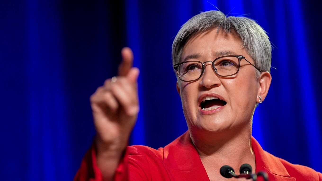 Den australiska utrikesministern Penny Wong. Foto: Asanka Ratnayake/Getty Images