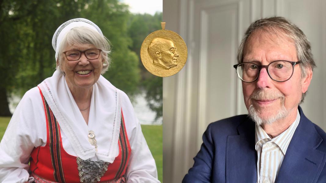 Kersti Jobs-Björklöf och Jan Olof Rudén. Foto: Lova Wallerö