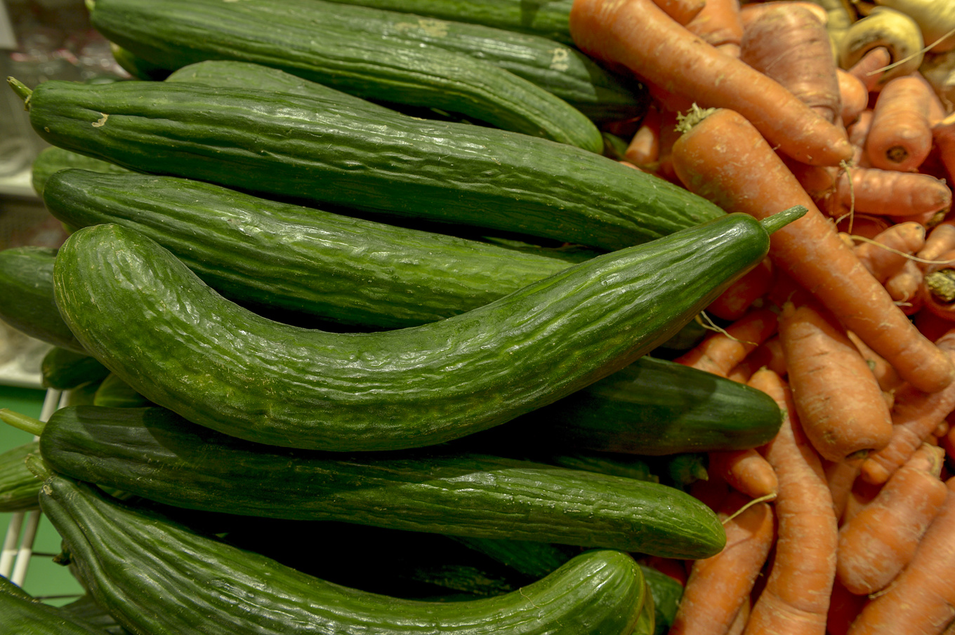 En viral Tiktok-trend kopplas till en ökad efterfrågan på gurkor i Norge. Arkivbild. Foto: Jonas Ekströmer/TT