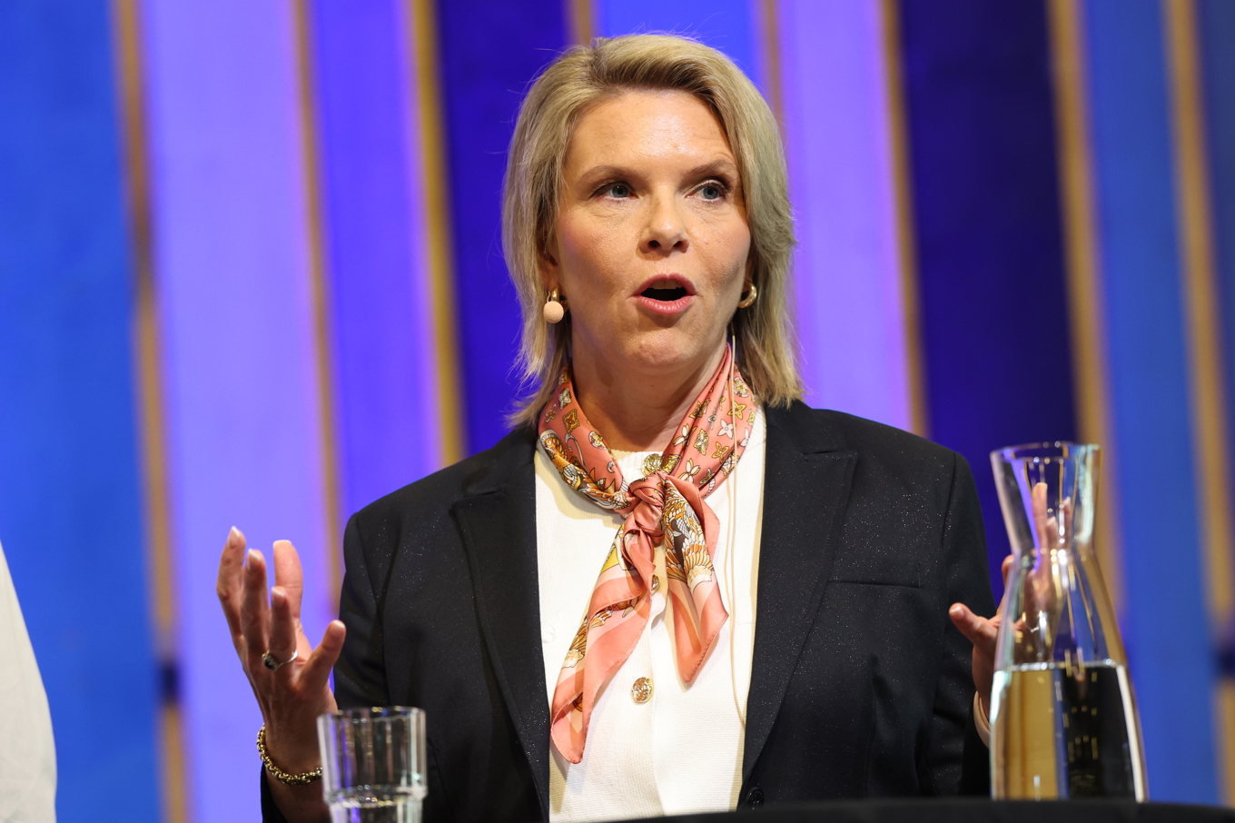 Sylvi Listhaug, ledare för Fremskrittspartiet, vill att Greta Thunberg utvisas från Norge. Arkivbild Foto: Geir Olsen/NTB/TT