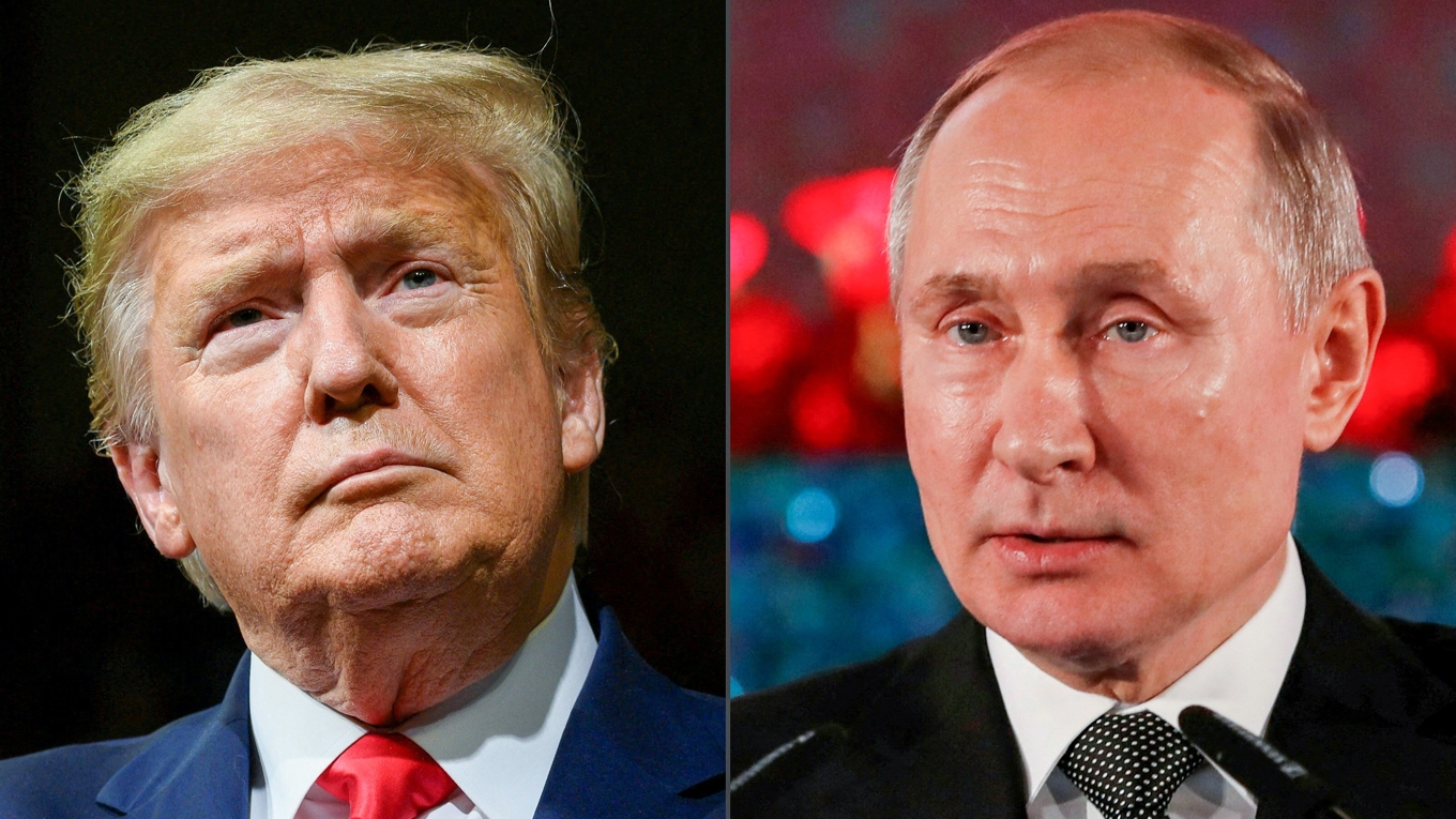 Kan mötet i Alaska äntligen leda till slutet på blodspillan? Foto: Jim Watson, Emmanuel Dunand/AFP via Getty Images