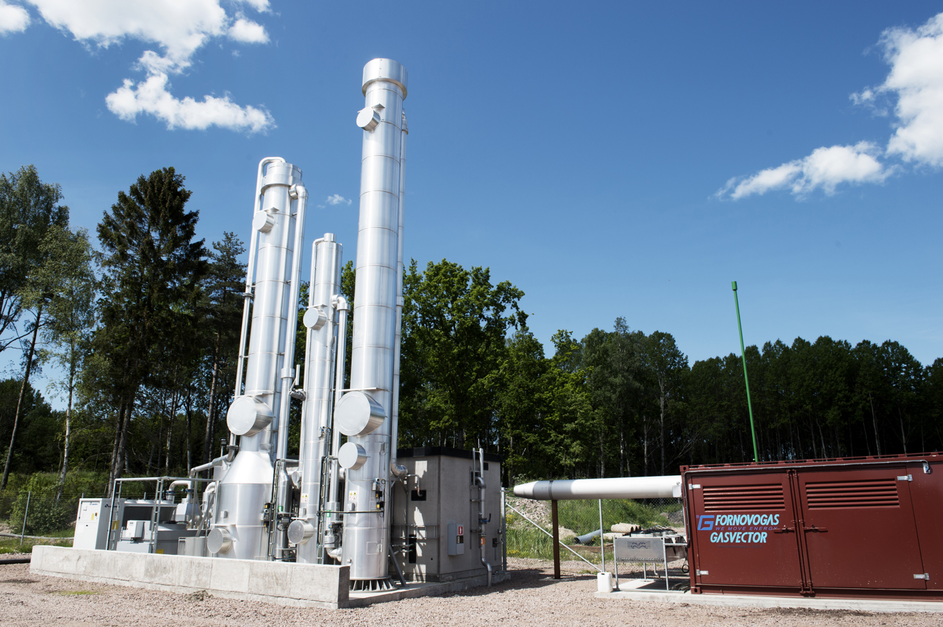 Gödsel och annat på ett lantbruk kan bli biogas. Arkivbild. Foto: Lars Pehrson/SvD/TT
