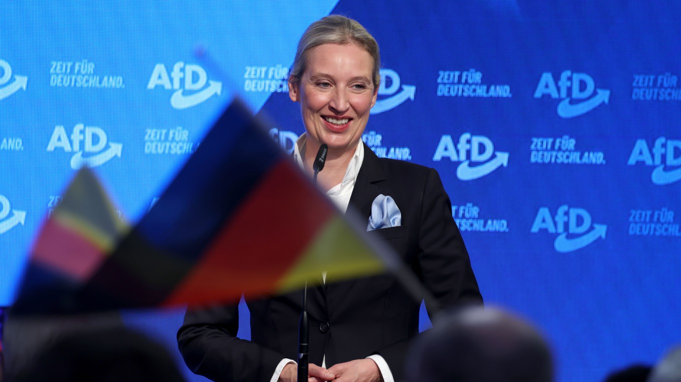 Alice Weidel, ledare för AFD. Foto: Sean Gallup/Getty Images
