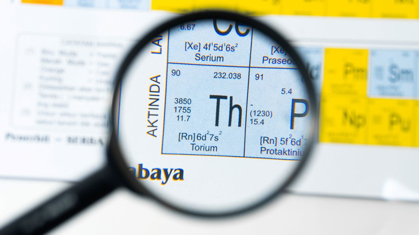 Torium innehåller enorma mängder energi. Kan detta användas för en ny typ av kärnkraft? Foto: Shutterstock