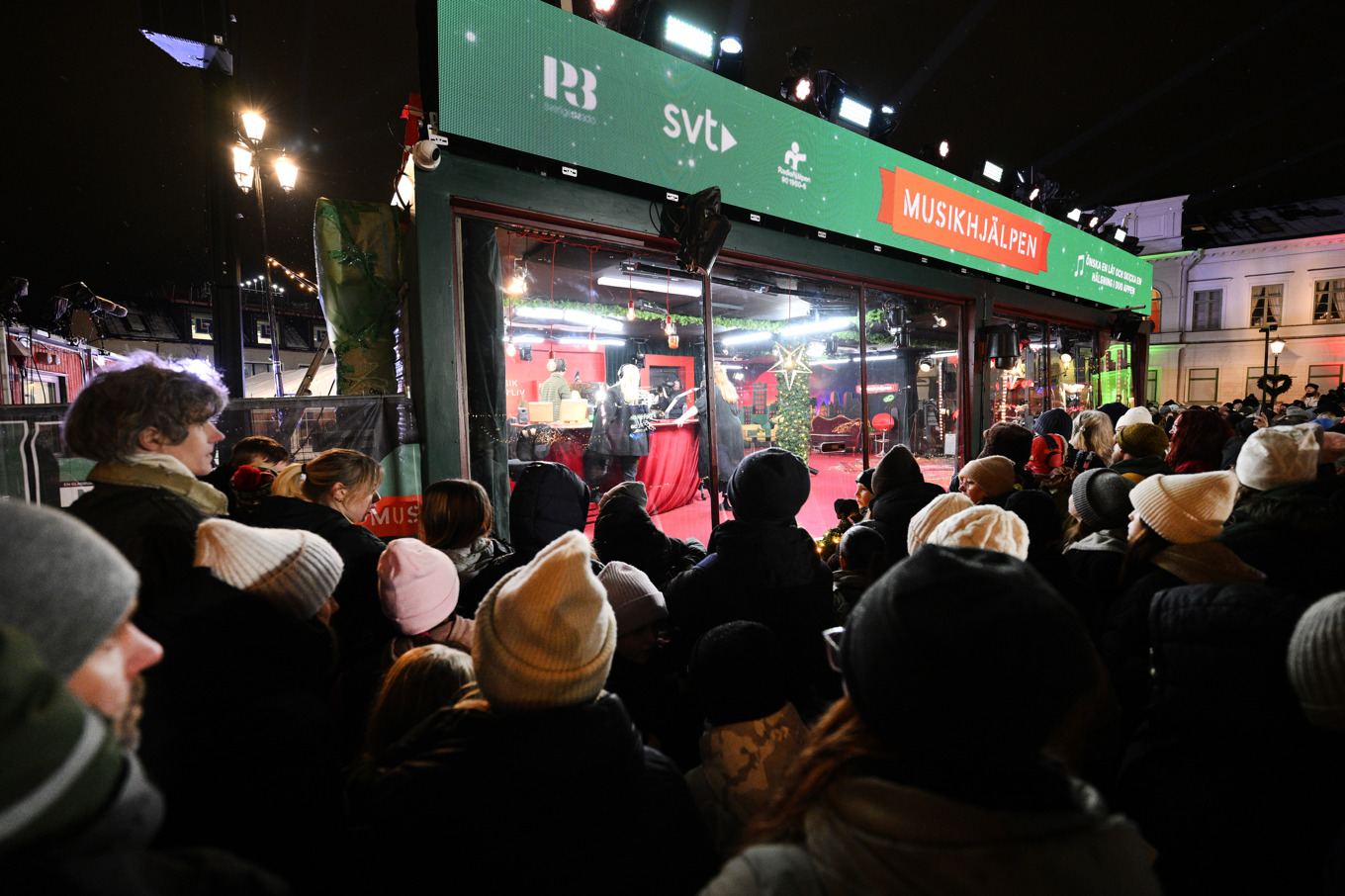 "Musikhjälpen" sänds i sin helhet på P3 Sveriges Radio och SVT Play. Foto: Mikael Fritzon/TT