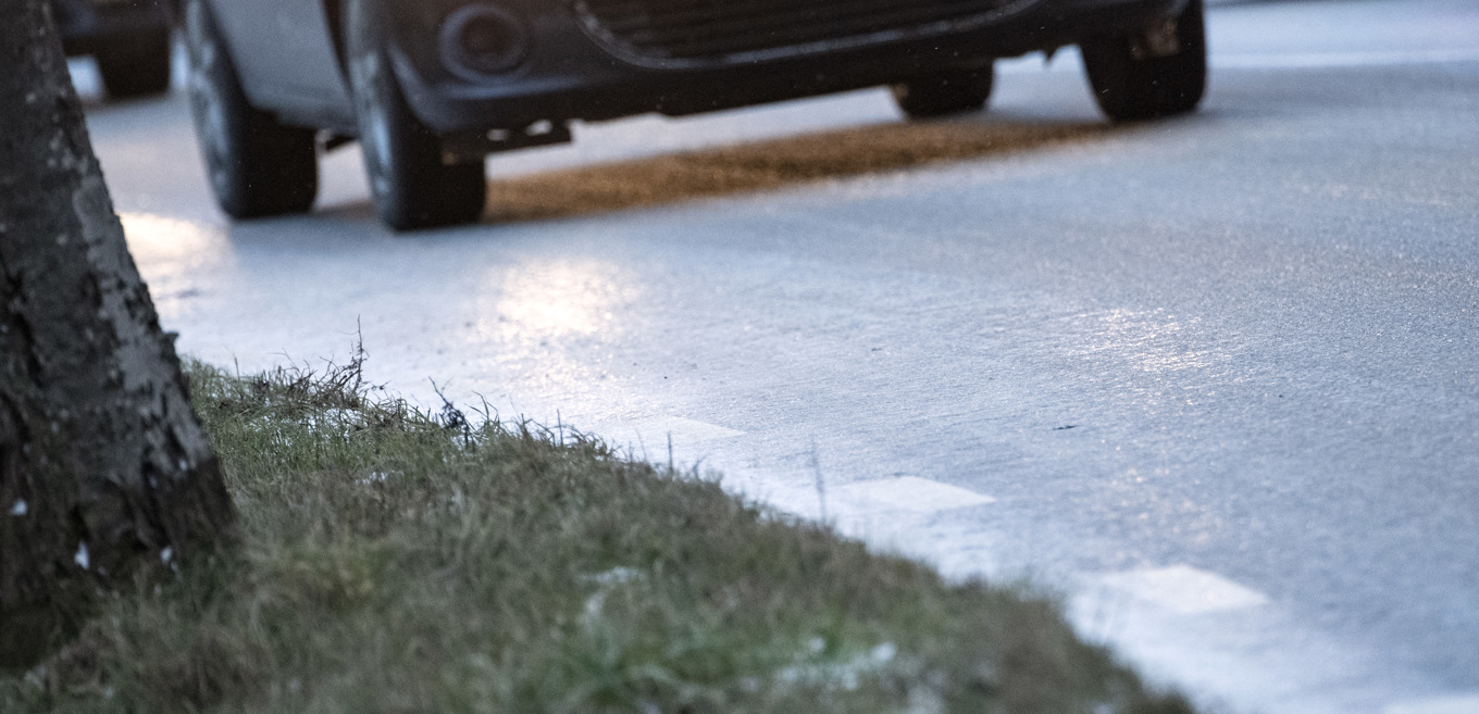 Trafikverket varnar för blixthalka i Västra Götaland. Arkivbild. Foto: Johan Nilsson/TT