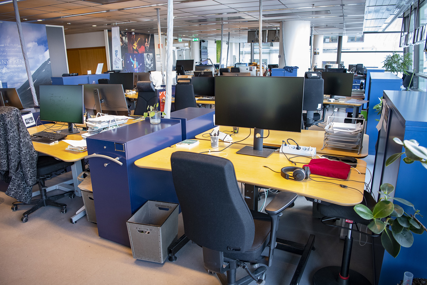 Blir kontoren tomma när tjänstemannajobben försvinner? Arkivbild. Foto: Jonas Ekströmer/TT