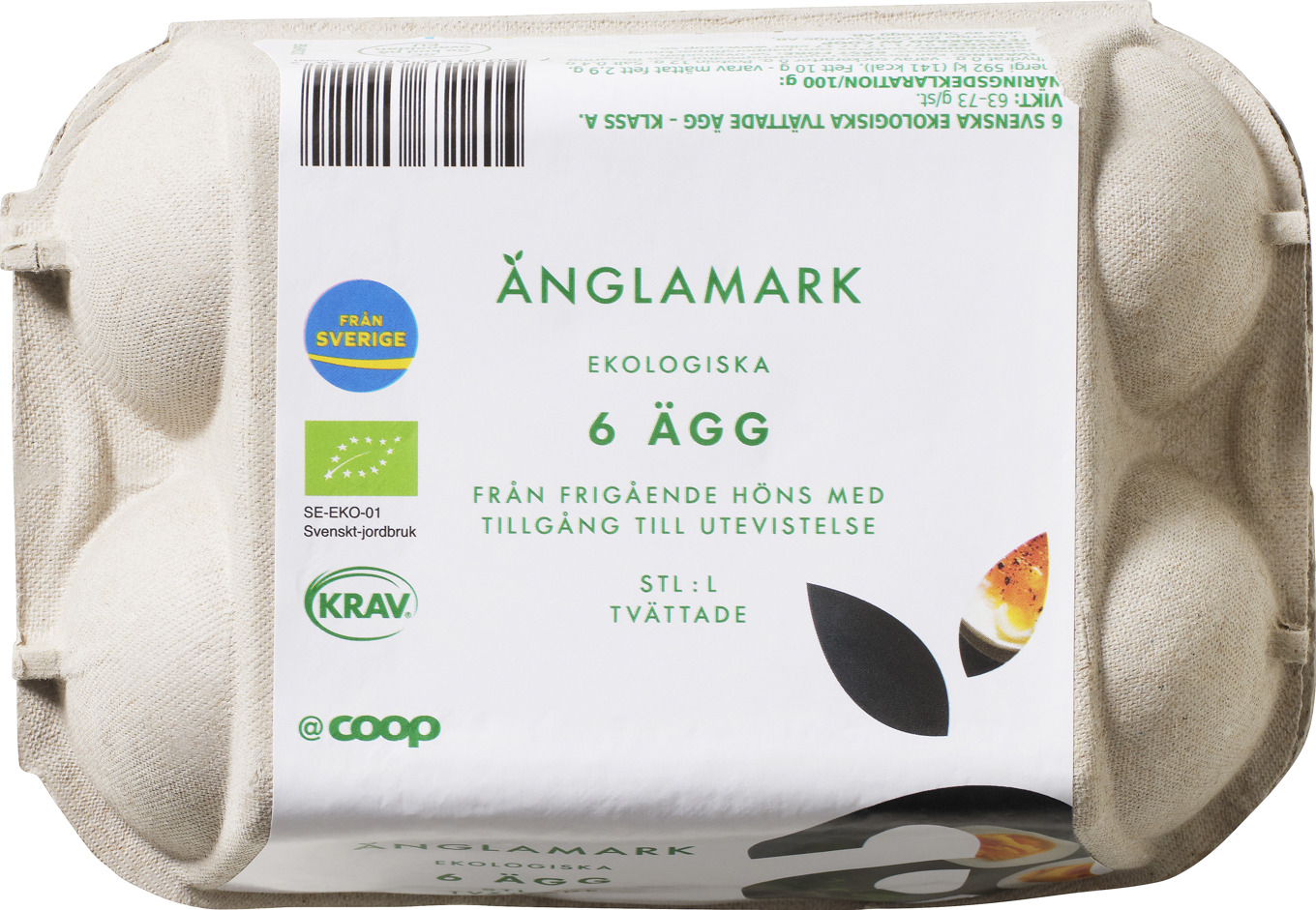 Coop återkallar ägg som kan vara salmonellasmittade. Pressbild. Foto: Coop