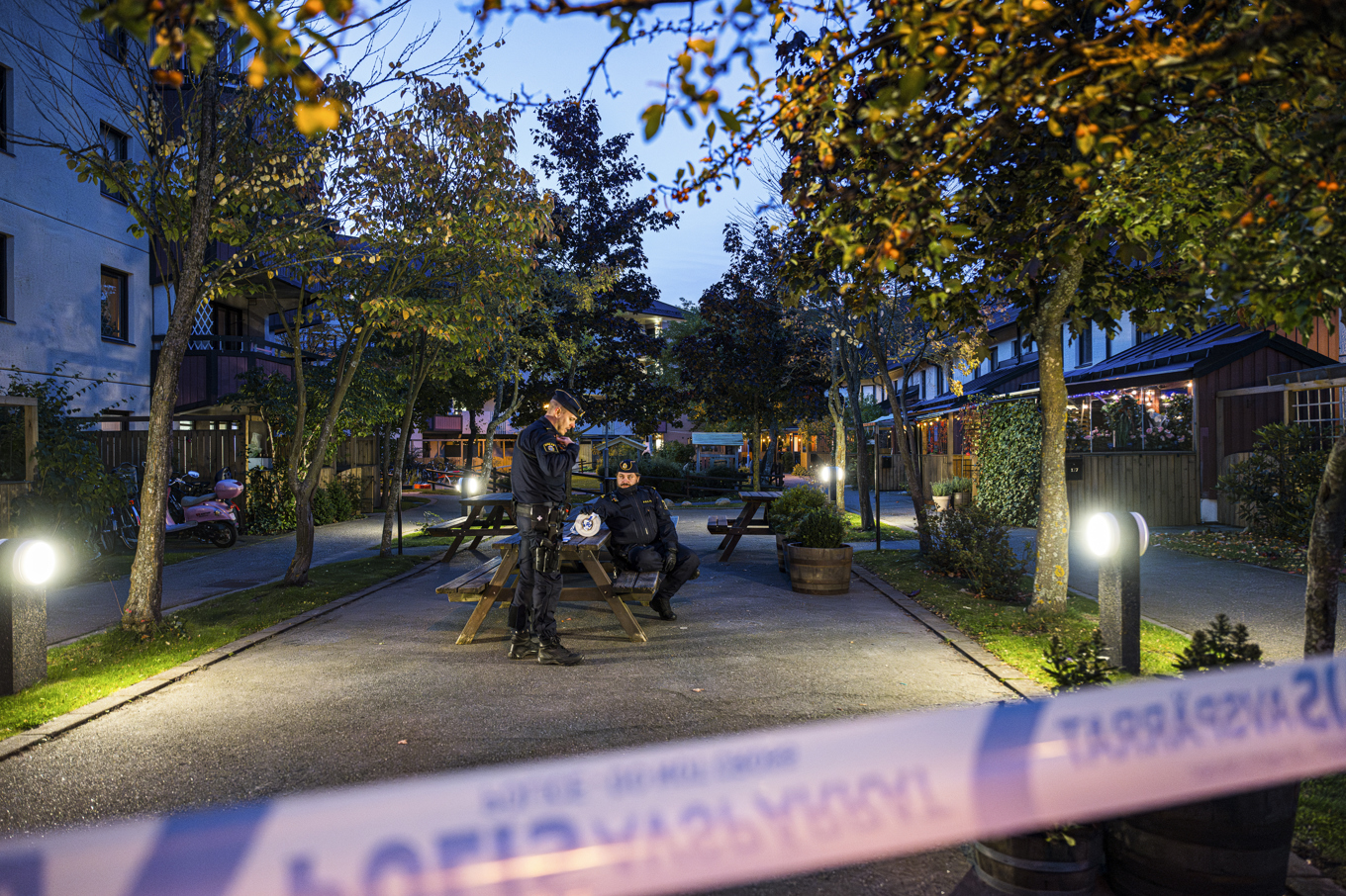 En Foxtrot-topp har nyligen gripits misstänkt för flera brott, bland annat under den så kallade våldsvågen i början av 2023. Foto: Magnus Lejhall/TT