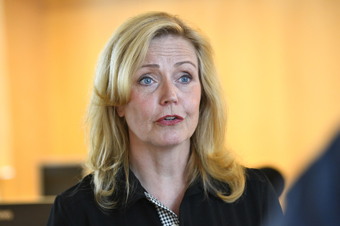 Centerpartiets näringspolitiska talesperson Elisabeth Thand Ringqvist (C) har nominerats till partiledare av Cuf. Foto: Lars Schröder/TT