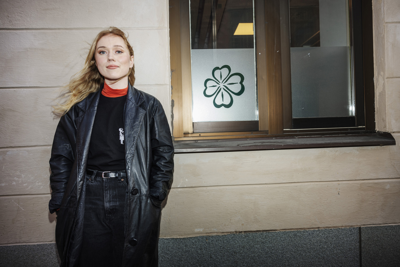 Emelie Nyman blir omvald som ledare för Centerpartiets ungdomsförbund CUF. Arkivbild. Foto: Linus Sundahl-Djerf/SVD/TT