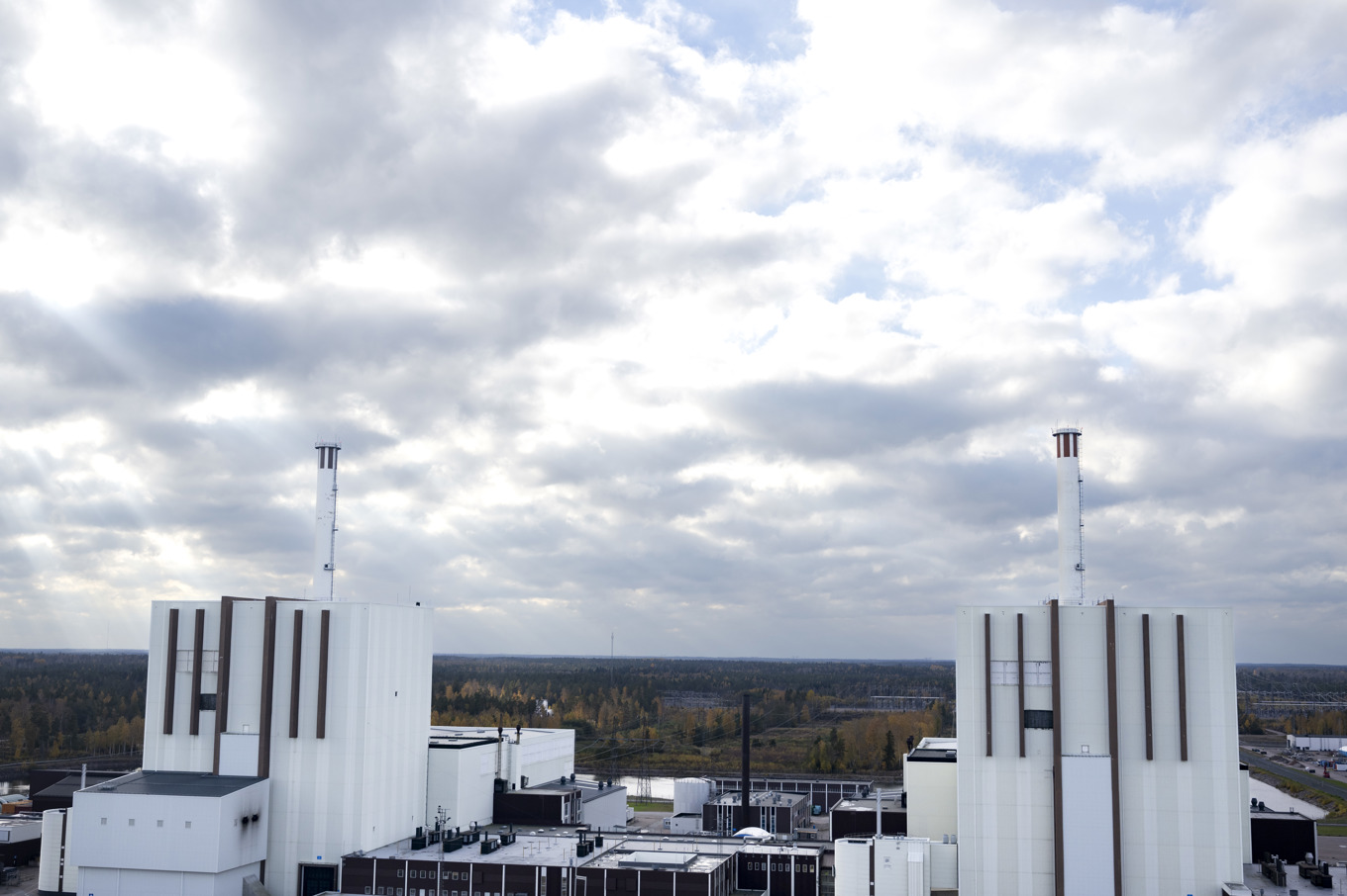 Ovanligt mycket kärnkraft ur spel. På bilden Forsmark 1 och 2. Foto: Pontus Lundahl/TT