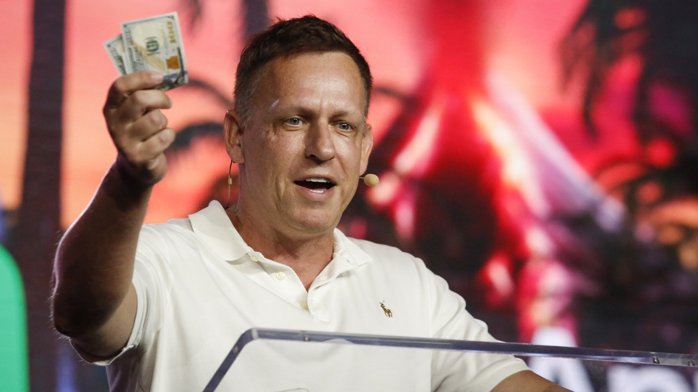 Peter Thiel har inflytande 
över amerikansk politik. Foto: Marco Bello/Getty Images