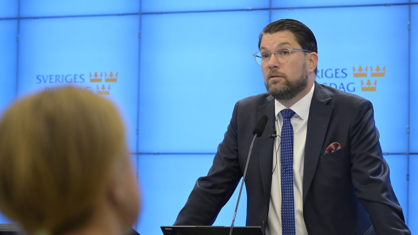 Sverigedemokraterna vill stoppa förslaget som kan ge Socialdemokraterna vetorätt över framtida reformer. Foto: Roger Sahlström.