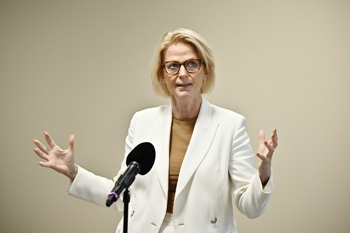 Finansminister Elisabeth Svantesson (M). Arkivbild. Foto: Christine Olsson/TT