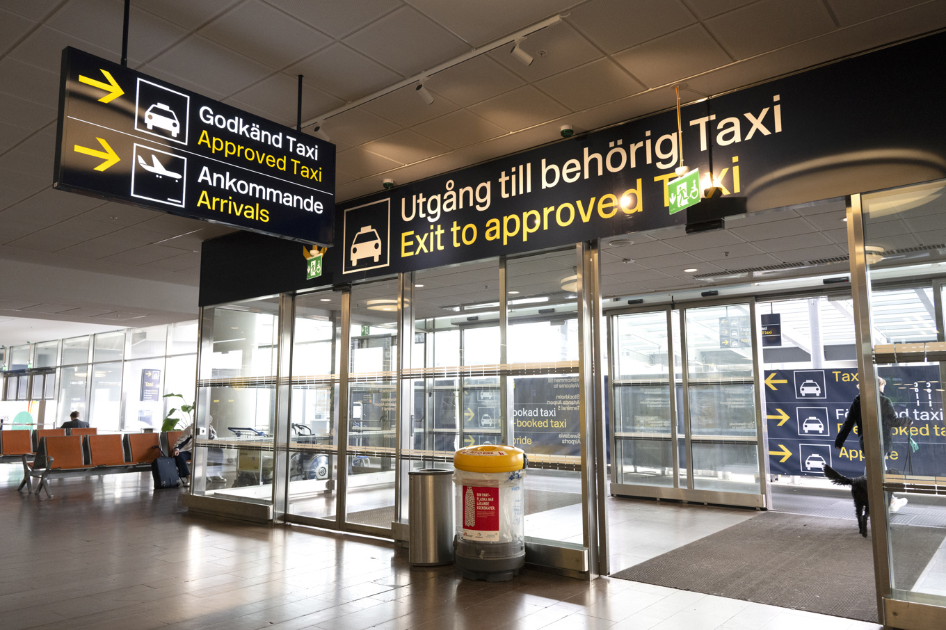 Mannen greps vid ankomst på Arlanda flygplats på torsdag morgon, enligt polisen. Arkivbild. Foto: Anders Wiklund/TT