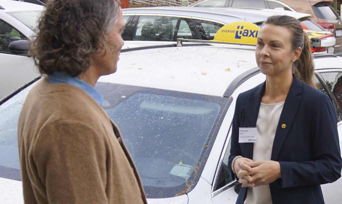 Svenska taxiförbundets vd Natalee Ågren menar att det inte råder lika villkor på marknaden för persontransport. Foto: Svenska taxiförbundet