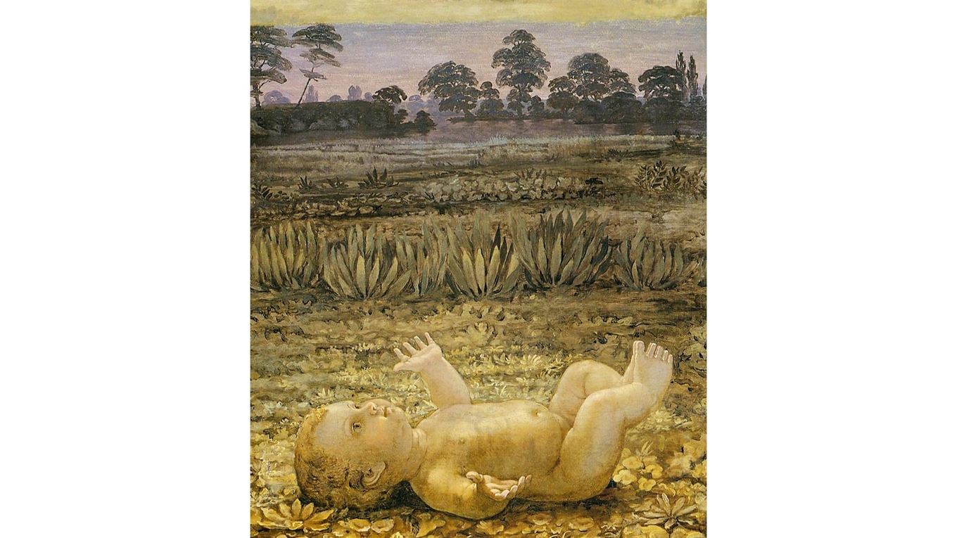 Livet självt förpliktigar. ”Morgonen”, detalj ur målning av Philipp Otto Runge (1777–1810). Foto: Public Domain