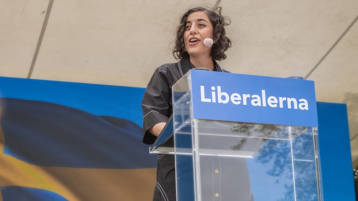 Liberalernas ledare Simona Mohamsson. Foto: Bilbo Lantto
